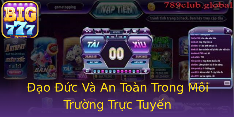 Đạo Đức Và An Toàn Trong Môi Trường Trực Tuyến Đạo Đức Và An Toàn Trong Môi Trường Trực Tuyến